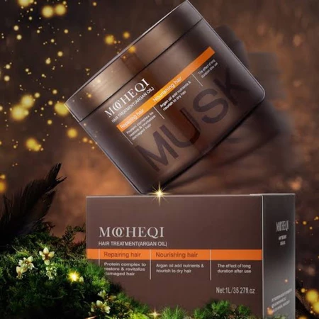 Mocheqi Hair Mask 500 ML Maker utk Rambut Warna